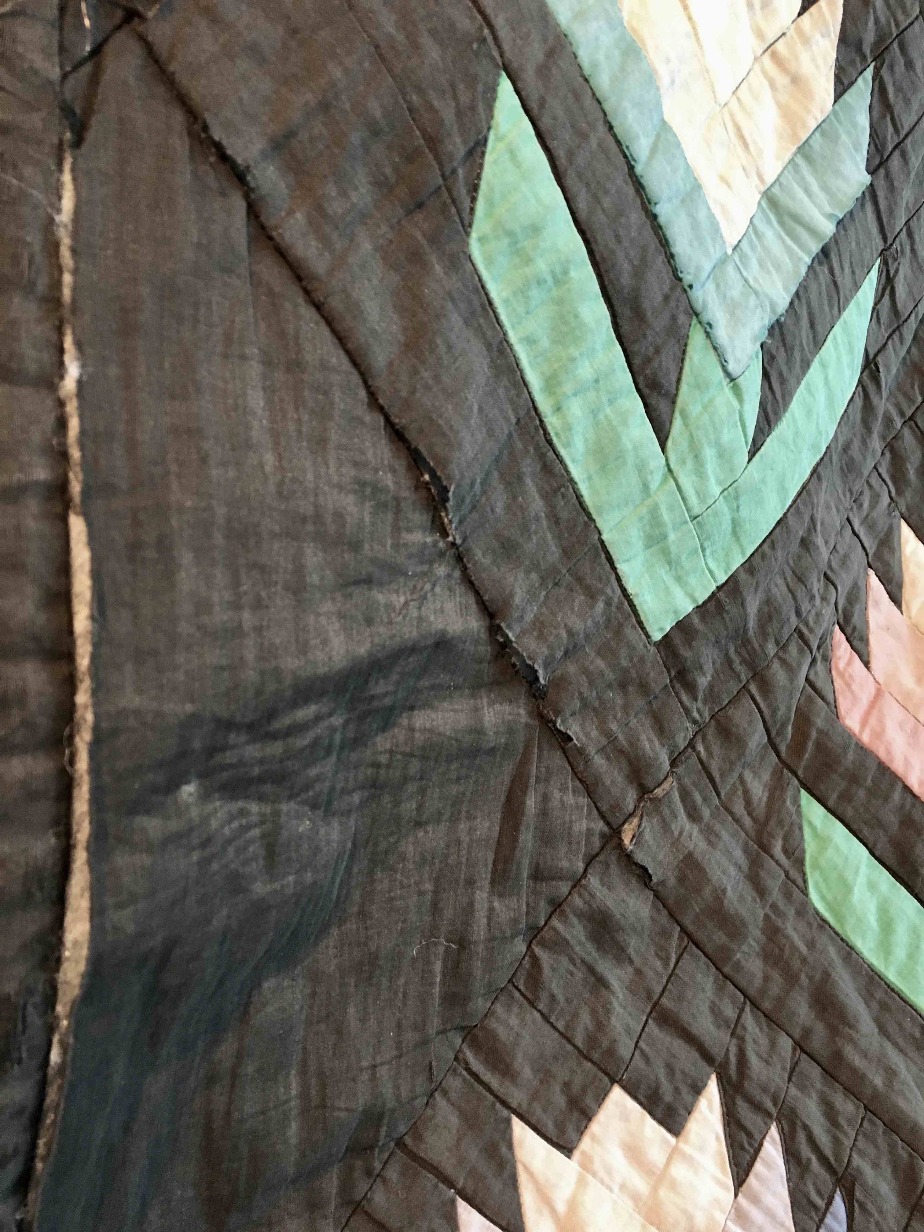 This quilt fell apart